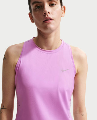 Swift Dri-FIT Running Tank Top - Light Magenta/Reflective Silver