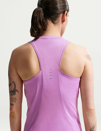 Swift Dri-FIT Running Tank Top - Light Magenta/Reflective Silver