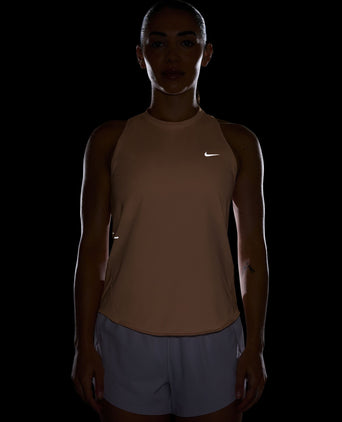 Swift Dri-FIT Running Tank Top - Orange Pulse/Reflective Silver