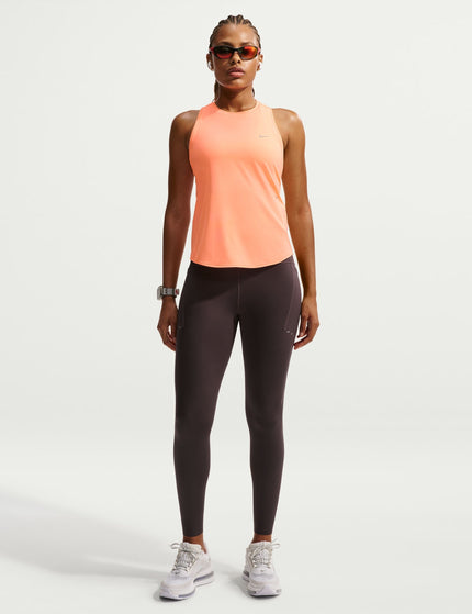 Nike Swift Dri-FIT Running Tank Top - Orange Pulse/Reflective Silverimages5- The Sports Edit