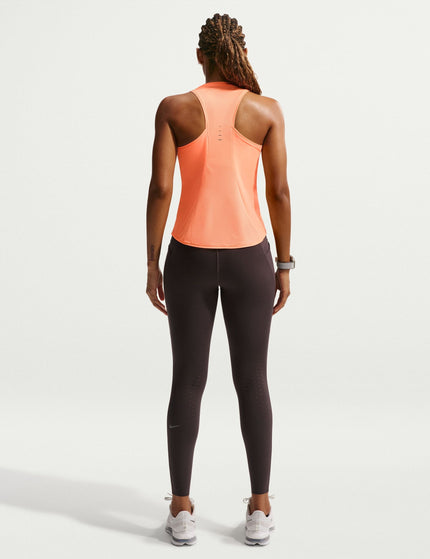 Nike Swift Dri-FIT Running Tank Top - Orange Pulse/Reflective Silverimages6- The Sports Edit