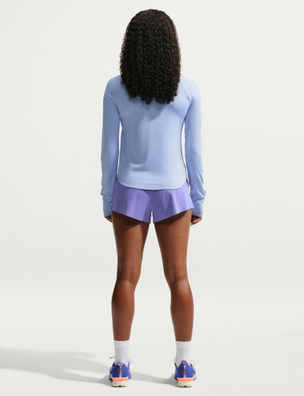 Nike Swift Dri-FIT UV 1/4-Zip Running Top - Aluminum/Reflective Silverimages7- The Sports Edit