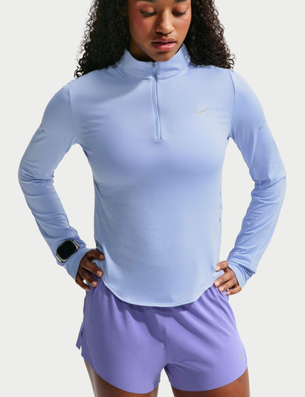 Nike Swift Dri-FIT UV 1/4-Zip Running Top - Aluminum/Reflective Silverimages1- The Sports Edit