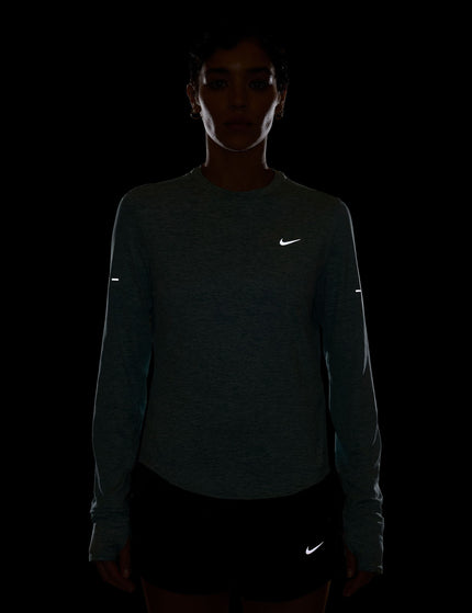 Nike Swift Dri-FIT UV Long-Sleeve Running Top - Cannon/Heather/Reflective Silverimages4- The Sports Edit