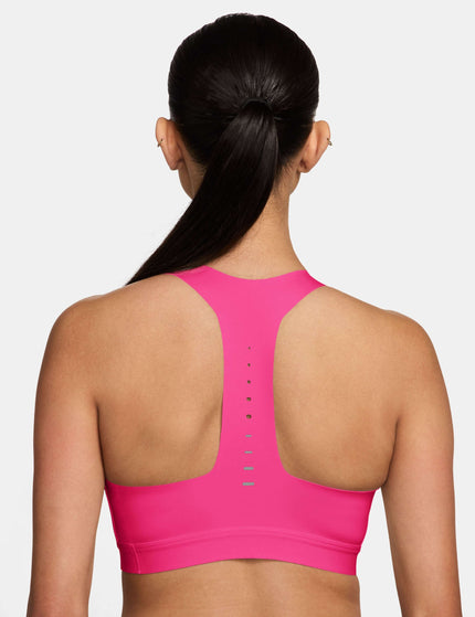 Nike Swift High-Support Lightly Lined Sports Bra - Hyper Pink/Reflective Silverimages3- The Sports Edit