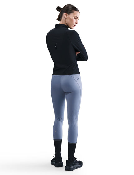 Nike Swift High Waisted 7/8 Running Leggings with Pockets - World Indigo/Reflective Silverimages6- The Sports Edit