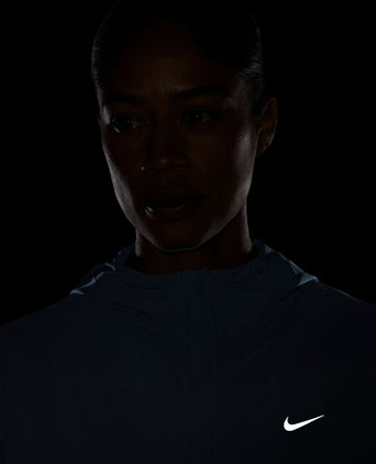 Swift Repel Packable Running Jacket - Aluminum/Reflective Silver