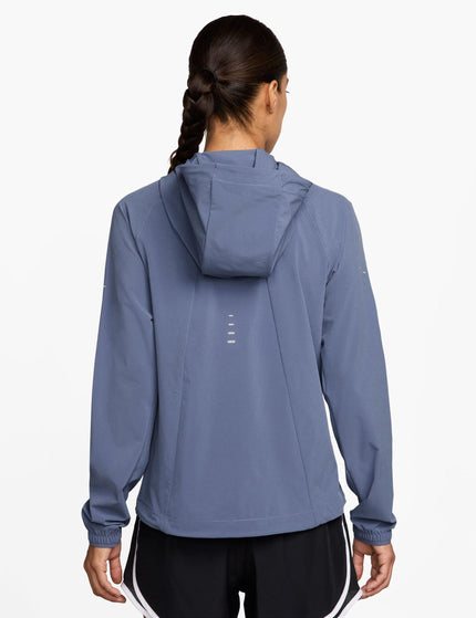 Nike Swift Repel Packable Running Jacket - World Indigo/Reflective Silverimages2- The Sports Edit