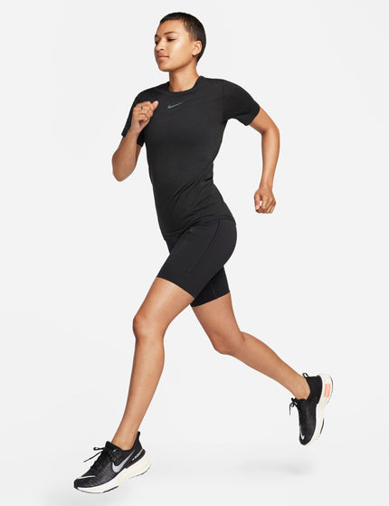 Nike Swift Wool Dri-FIT Short-Sleeve Running Top - Blackimages5- The Sports Edit