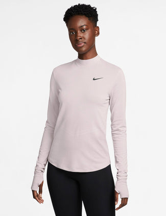 Swift Wool Running Long-Sleeve Top - Platinum Violet