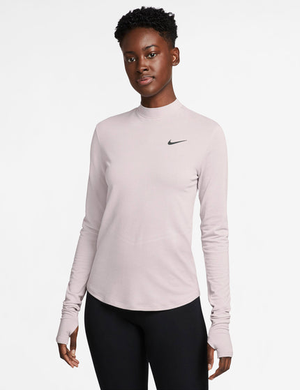 Nike Swift Wool Running Long-Sleeve Top - Platinum Violetimages1- The Sports Edit