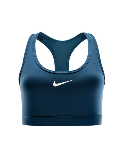 Nike Swoosh Medium Support Bra - Armoury Navy/Whiteimages6- The Sports Edit