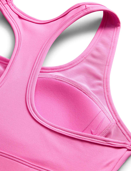 Nike Swoosh Medium Support Bra - Playful Pink/Whiteimages6- The Sports Edit