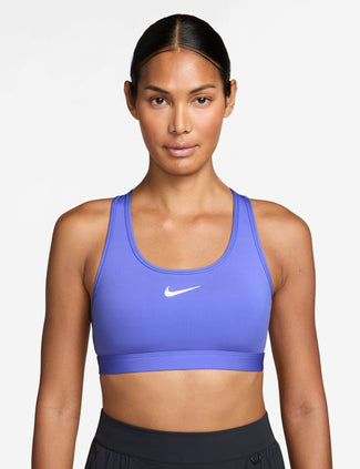 Swoosh Medium Support Bra - Sapphire/White