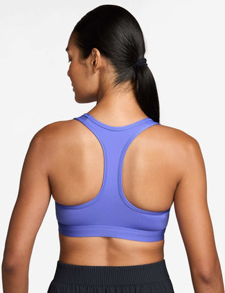 Swoosh Medium Support Bra - Sapphire/White