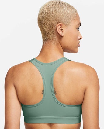 Swoosh Medium Support Bra - Steam/White