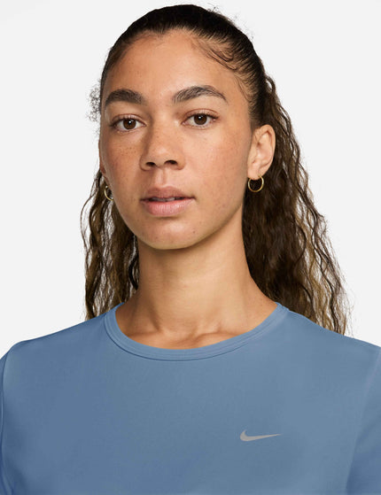 Nike Tempo Dri-FIT Short-Sleeve Running Top - Work Blue/Reflective Silverimages4- The Sports Edit