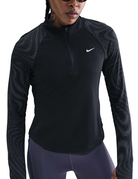 nike element flash zip top ladies