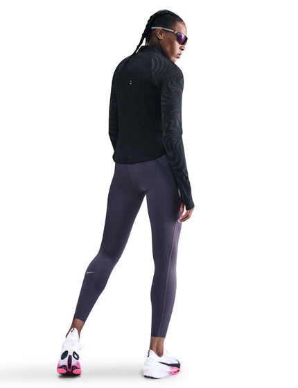 Nike Tempo Flash 1/4-Zip Running Top - Black/Reflective Silverimages6- The Sports Edit