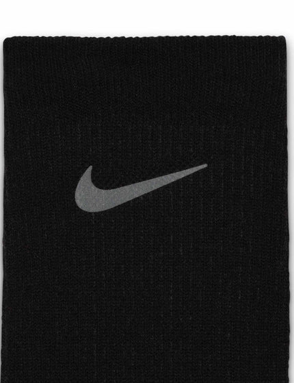 Nike Trail-Running Crew Socks - Black/Anthracite/Reflect Silverimages4- The Sports Edit