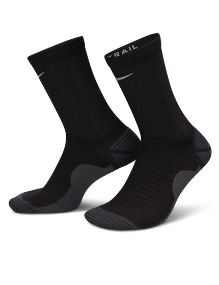 Nike Trail-Running Crew Socks - Black/Anthracite/Reflect Silverimages2- The Sports Edit