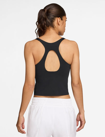 Nike Universa Medium-Support Padded Sports Bra Tank - Black/Anthracite/Dark Smoke Greyimages2- The Sports Edit