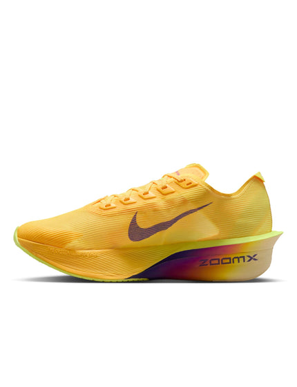 Nike Vaporfly 4 Racing Shoes - Citron Pulse/Indigo Burst/Laser Orangeimages5- The Sports Edit
