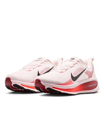 Vomero 18 Running Shoes - Pearl Pink/Black/Team Crimson