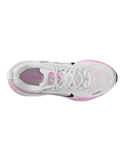 Nike Vomero 18 Running Shoes - White/Black/Bleached Lilac/Light Magentaimages3- The Sports Edit