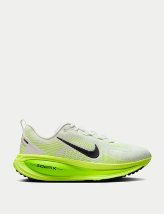 Vomero 18 Running Shoes - White/Electric Green/Volt/Black
