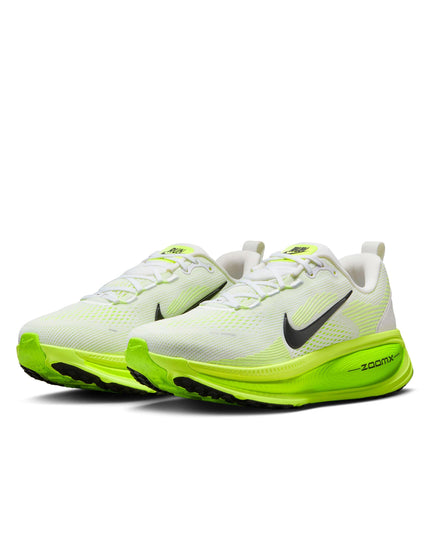 Nike Vomero 18 Running Shoes - White/Electric Green/Volt/Blackimages2- The Sports Edit
