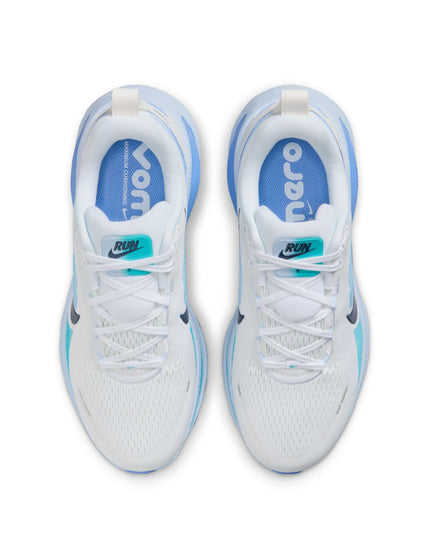 Nike Vomero 18 Running Shoes - White/Midnight Navy/Blue Furyimages4- The Sports Edit