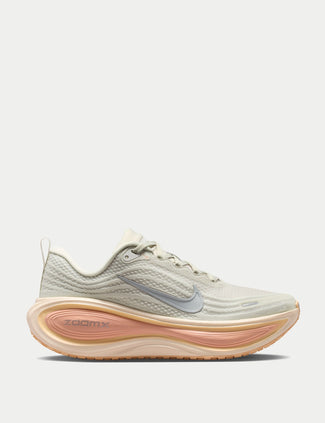 Vomero Plus Running Shoes - Light Bone/Metallic Silver/Arctic Orange