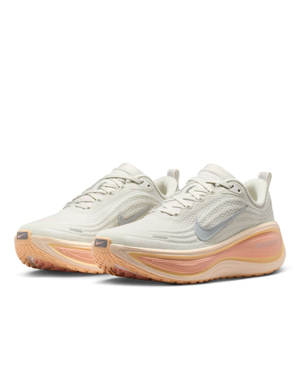Nike Vomero Plus Running Shoes - Light Bone/Metallic Silver/Arctic Orangeimages2- The Sports Edit