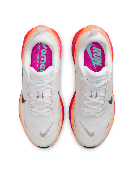 Nike Vomero Plus Running Shoes - White/Fire Pink/Hyper Crimson/Blackimages4- The Sports Edit