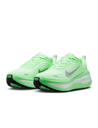 Vomero Plus Running Shoes - White/Metallic Silver/Illusion Green
