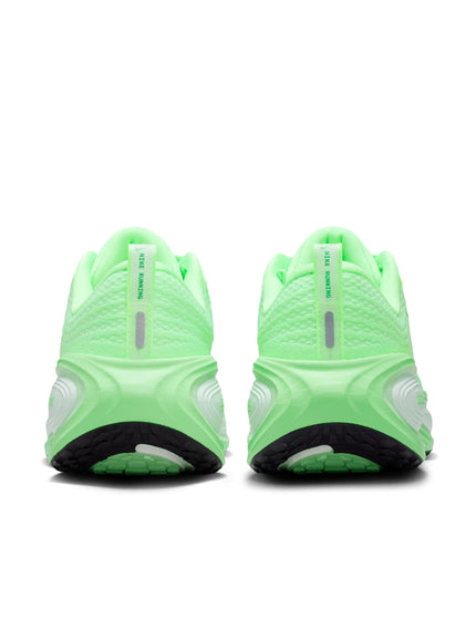 Nike Vomero Plus Running Shoes - White/Metallic Silver/Illusion Greenimages3- The Sports Edit