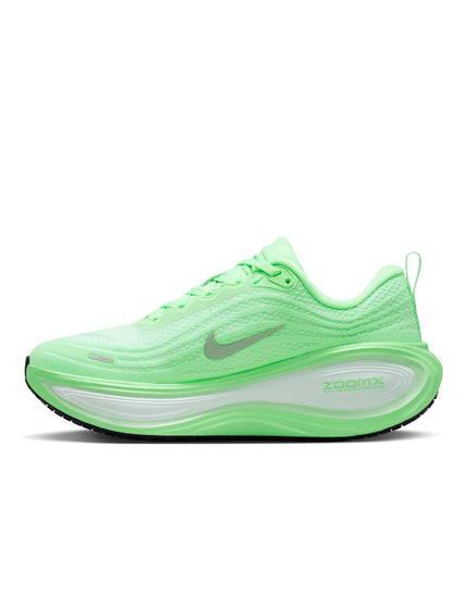 Nike Vomero Plus Running Shoes - White/Metallic Silver/Illusion Greenimages5- The Sports Edit