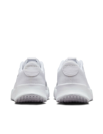 Nike NikeCourt Vapor Lite 2 Shoes - White/Pure Platinum/Metallic Silverimages9- The Sports Edit