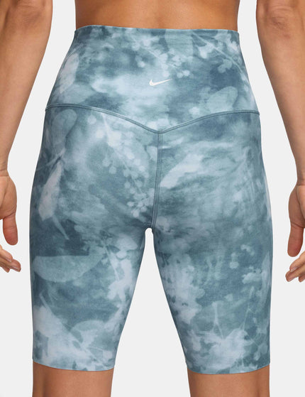 Nike Zenvy 8" Printed Biker Shorts - Smokey Blueimages2- The Sports Edit
