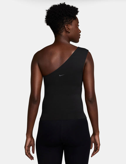 Nike Zenvy Dri-FIT Asymmetrical Tank Top - Blackimages2- The Sports Edit