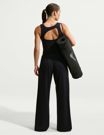 Nike Zenvy Dri-FIT High Waisted Wide-Leg Pants - Black/Cool Greyimages6- The Sports Edit