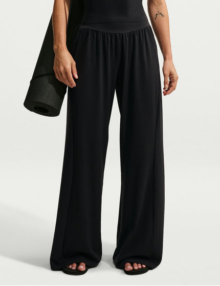 Nike Zenvy Dri-FIT High Waisted Wide-Leg Pants - Black/Cool Greyimages1- The Sports Edit