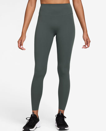 Zenvy High Waisted Full-Length Leggings - Camo Green/White
