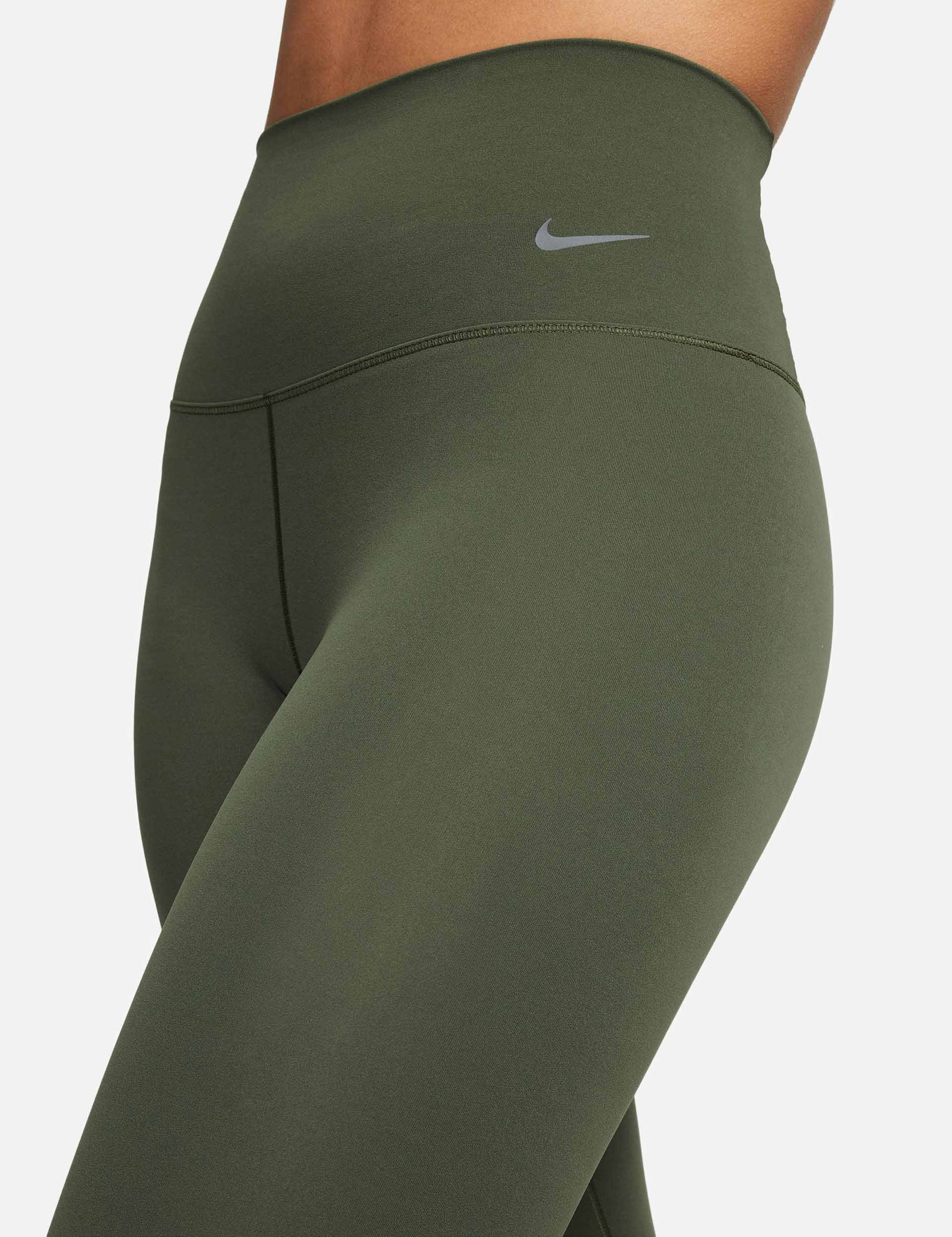 Nike Air Running crop leggings in khaki | ASOS | Nike women outfits,  Sportswear fitness, Running clothes
