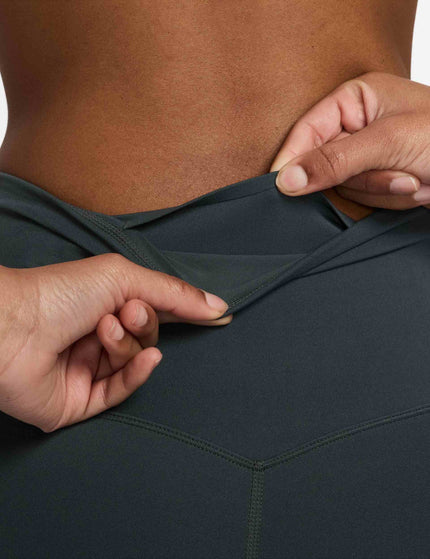 Nike Zenvy High Waisted Leggings - Seaweed/Blackimages3- The Sports Edit