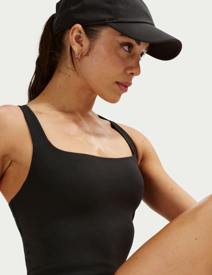 Nike Zenvy Light Support Sports Bra Tank - Black/Cool Greyimages3- The Sports Edit