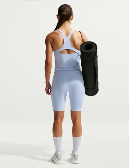 Nike Zenvy Light Support Sports Bra Tank - Hydrogen Blue/Cool Greyimages6- The Sports Edit