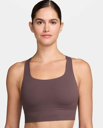 Zenvy Light-Support Longline Bra - Tattoo/White