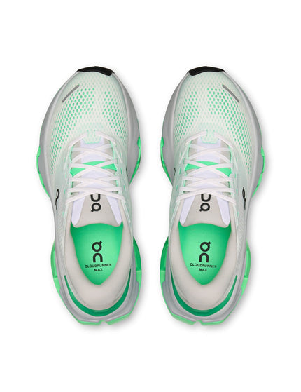 ON Running Cloudrunner 3 Max - White/Verditeimages4- The Sports Edit